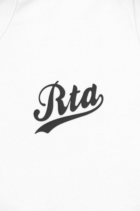 RTA Liam White Collegiate Script Mens Apparel